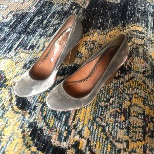 Juicy Couture Velvet Heels